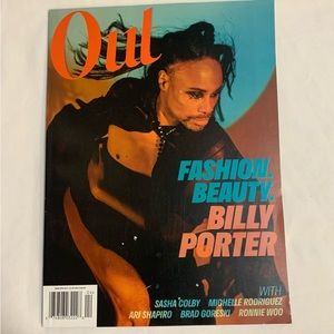 Out Billy Porter “Fashion Beauty” Issue March/April 2023 Magazine